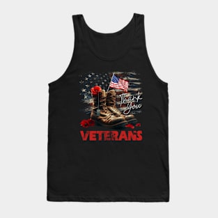 Veterans Dad Grandpa Tank Top